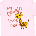 thumbnail image 4 of Inktastic My Cousin Loves me- cute giraffe Boys or Girls Toddler T-Shirt, 4 of 5
