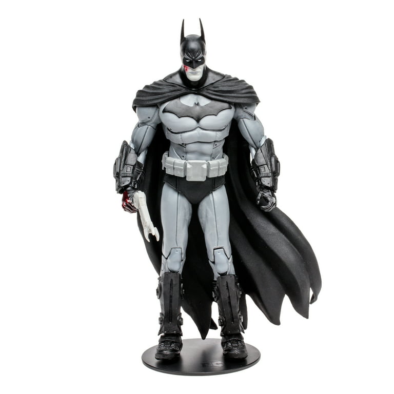 wax Gargle produce McFarlane Toys DC Multiverse Arkham City Batman Black and White Gold Label  - 7 in Collectible Figure Walmart Exclusive - Walmart.com
