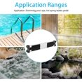 thumbnail image 5 of Swimming Pool Ladder Steps Replacement, Stainless Steel Replacement Ladder Step for Swimming Pool with Stainless Steel Bolts, 5 of 5