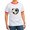 Red/White, variant on CafePress - Soccer Love Ringer T - 100% Cotton Ringed T-Shirt