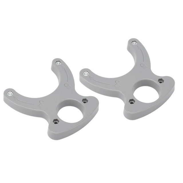 2Pcs Router Table Insert Plate Wrench High Accuracy Portable Plastic Ring Wrench for Woodworking Wood Router Table