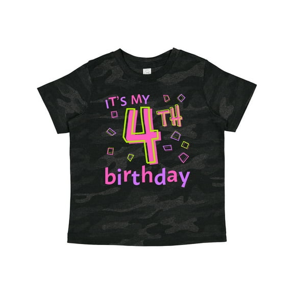Inktastic It's My Fourth Birthday Boys or Girls Toddler T-Shirt