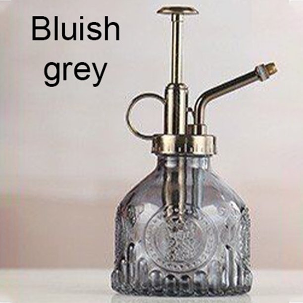 Pkeoh Watering Can Indoor Plants Retro Glass Watering Can Watering