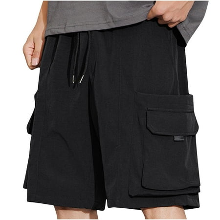 Men Lounge Shorts Mens Polyester Shorts Shorts Men 5 Inch Men Drawstring Shorts Short Pants Stretch Waist Shorts for Men