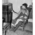 thumbnail image 2 of John Frost And Daughter Listening To Their Radio History (24 x 36), 2 of 2