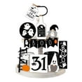 thumbnail image 2 of TERGAYEE 9 Pcs Halloween Tiered Tray Decor Set,Cute Halloween Wooden Signs Rustic Tiered Tray Decoration Items For Home Table House Room Kitchen Party, 2 of 3