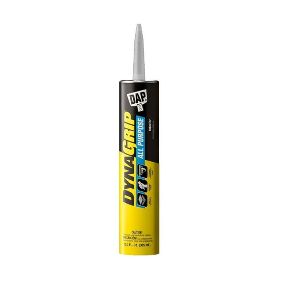 DAP Dynagrip All Purpose Construction Adhesive - 10.3 oz