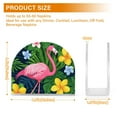 thumbnail image 4 of Yayeee Napkin Holder for Table Kitchen Paper Tissue Organization, Pink Flamingo Pattern, 4 of 8