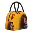thumbnail image 2 of Lsque Chucky Print Lunch Bag, Insulated Lunch Box, Small Leakproof Cooler Food Lunch Containers Reusable High Capacity Lunch Tote Bags for Work, Travel, Outdoor, 2 of 8