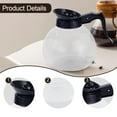 thumbnail image 6 of Fiocias Coffee Maker, Carafe, Coffee Kettle, Ergonomic Handle, 1700ml, Glass Carafe for, Style A, 6 of 9