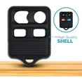 thumbnail image 5 of Keyless2Go New Replacement Shell Case and 4 Button Pad for Remote Key Fob with FCC CWTWB1U345 - Shell ONLY (2 Pack), 5 of 5