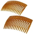 thumbnail image 6 of Camila Paris CP2944 French Hair Side Comb, 3 inch Small Pink, French Twist Hair Combs Decorative, Strong Hold Hair Clips for Women Bun Chignon Up-Do Styling Girls Hair Accessories, Made in France, 6 of 24