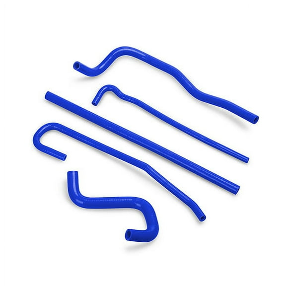 Mishimoto MMHOSE-VET-97ANCBL Ancillary Hose Kit Compatible With Chevrolet C5 Corvette Z06 1997-2004 Blue