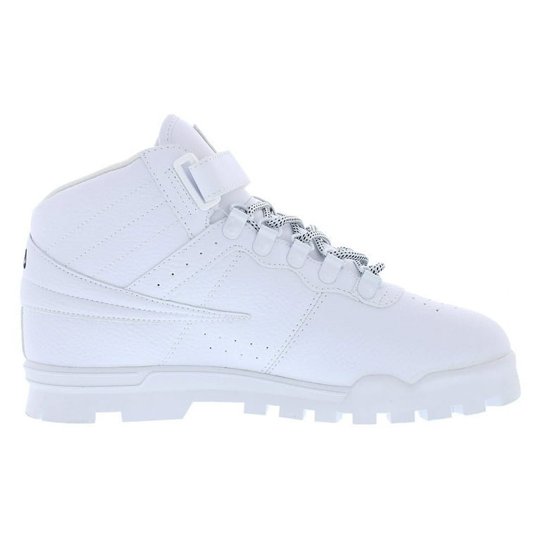 FILA Men's V13 Boots, Size 11, White Synthetic Leather, Rubber