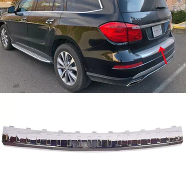 Rear Bumper Step Pad For Mercedes-Benz GLS 450 550 63 AMG GL 350 2013-2019