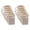 White wooden bead, variant on Zecic 10pcs Soap Bag Bar Soap Pouch Sisal Soap Saver Bags Mesh with Drawstring Shower