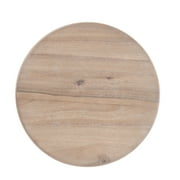 Powell Stanton Pedestal Accent Side Table, Natural