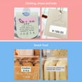 thumbnail image 4 of label,Tear Resistant Compatible With Waterproof Label Price Size Paper Label Supermarket Store Compatible 12 * Label Printer Name Blank Labels Printer Price - 160 Size Resistant 12 Size 40mm-160 12, 4 of 7