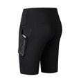 thumbnail image 3 of Ichuanyi Womens Pants , Women's High Waist Yoga Short Abdomen Control Training Running Yoga Pants, 3 of 9