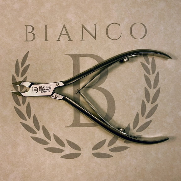 Bianco Instruments 4.5" Full Jaw Tissue Nipper Stainless Steel Made in the U.S.A. (Double Spring)