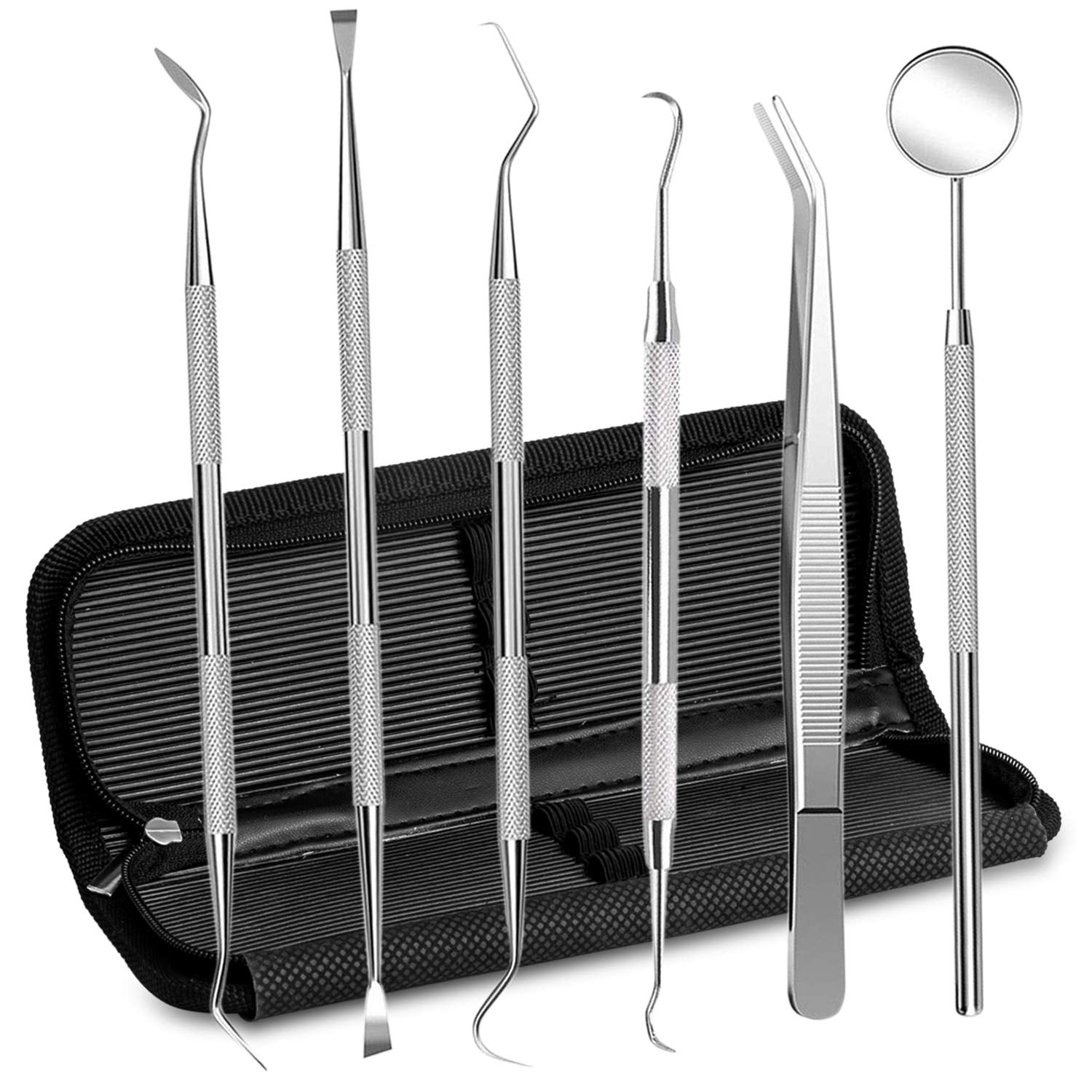 Dearhouse Dental Tools Stainless Steel Dental Pick Dental Floss Dental