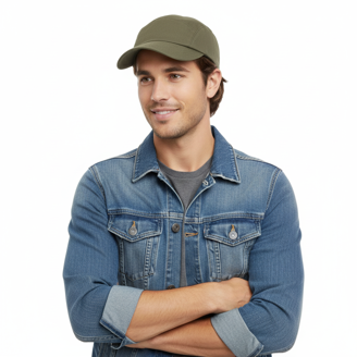 Dolce Gabbana Green Fur DG Logo Embroidered Cloche Hat  display picture 1