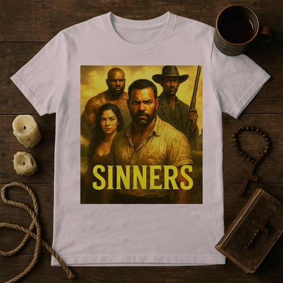 Sinners Movie T-Shirt, Michael B Jordan T-Shirt Spooky Shirts