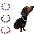 thumbnail image 2 of Correa para perro, collar de moda para perro, collar para mascotas, perros, collares de cristal multicolor para cachorros,gatos,gatitos, accesorios para mascotas,suministros para animales pequeños, 2 of 3