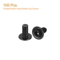 thumbnail image 3 of Unique Bargains Flanged Button Head Socket Cap Screws, 100 Pack M3x6mm 304 Stainless Steel Bolts, 3 of 5