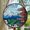 Mount Fuji (2)_04, variant on Mount Fuji Stained Glass Ornament 2025, Travel Landmark Christmas Decoration, Holiday Keepsake Gift, Collectible Souvenir, Glass Look Hanging Decor, Xmas Tree Decoration, Travel