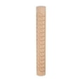 thumbnail image 2 of Ludlz Wooden Rolling Pin Clear Texture Leaves Snowflake Water Ripple Pattern Food Grade Slab Roller Printing Handmade Pottery Clay Stamp Embossed Roller Tool Kitchen Accessories, 2 of 8