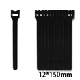 thumbnail image 1 of 10/30Pcs Long T-shaped Cable Tie Adhesive Wire Reusable Cable Storage Box Attaches Wire Fixing Strap Fastener Straps DIY black 10pcs, 1 of 6