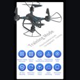 thumbnail image 3 of One Key Operation Quadcopter HD Cámara RC Drone Juguetes con batería (Azul) Likrtyny Para estrenar, 3 of 9