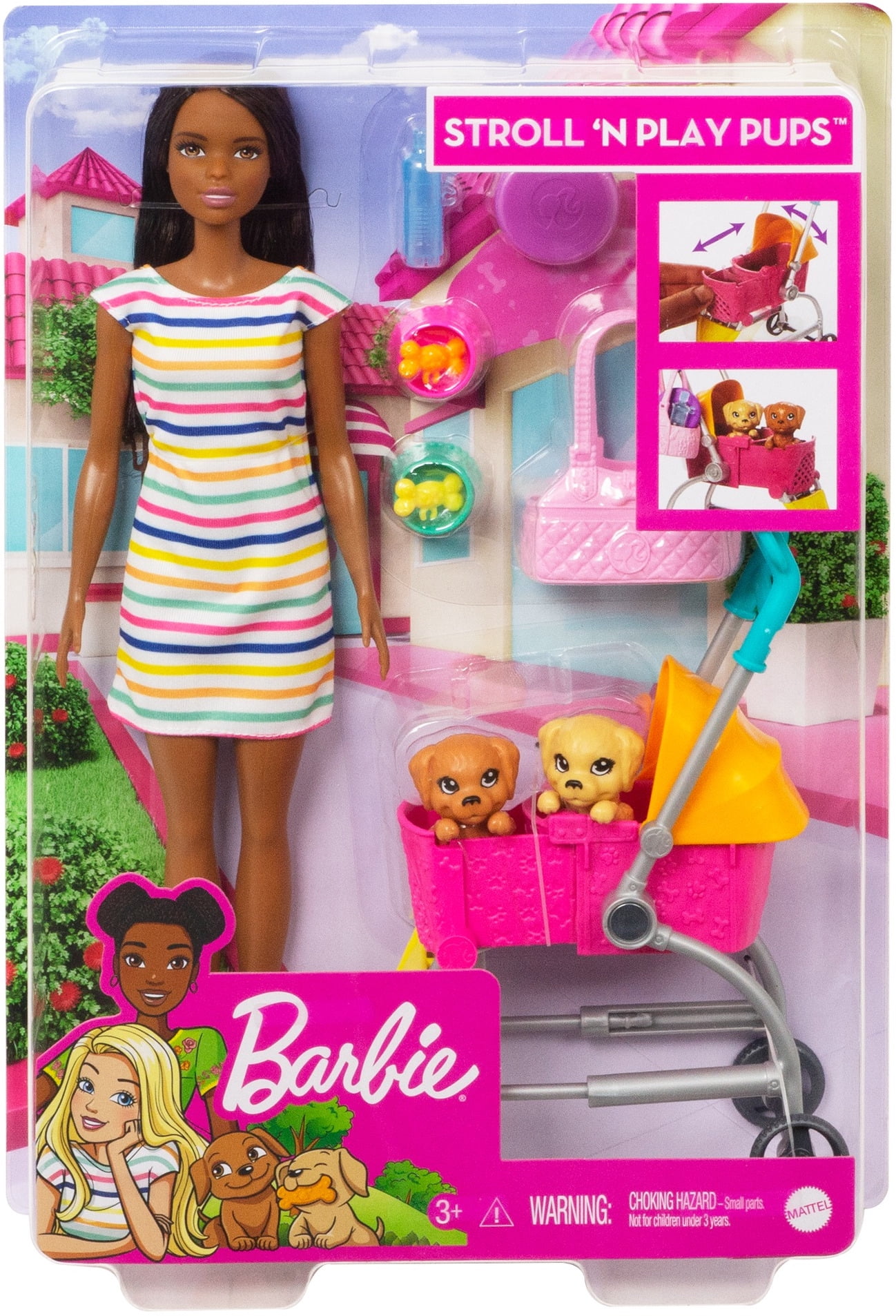 barbie puppy stroller