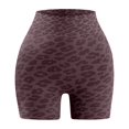 thumbnail image 5 of Endives Womens Yoga Short High Waist Elastic Gym Fitness Yoga Wear Scrunch Butt Lift Biker Shorts Running Cycling Brick Red, 5 of 5