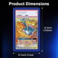 thumbnail image 2 of KIQ Flexible Silicone Bumper Guard Protector Case Cover Sleeve for PSA Graded Collectible Slabs Trading Cards: 11 COLORS SET, 2 of 7