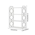 thumbnail image 3 of Shoe Rack 4 Tier Long Storage Organizer Wide Plastic Shoe Shelf for Closet Entryway （White）, 3 of 6