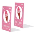 thumbnail image 4 of 2Pcs Metal Bookend Nonskid Stable Book Stopper Supporting Shelves for Home OfficeIce Cream, 4 of 14
