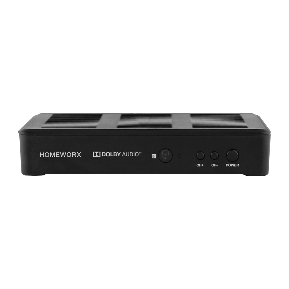 HW180STB-Y18RV2 Mediasonic HomeWorx ATSC Digital Converter Box with TV Tuner and TV Recording Function