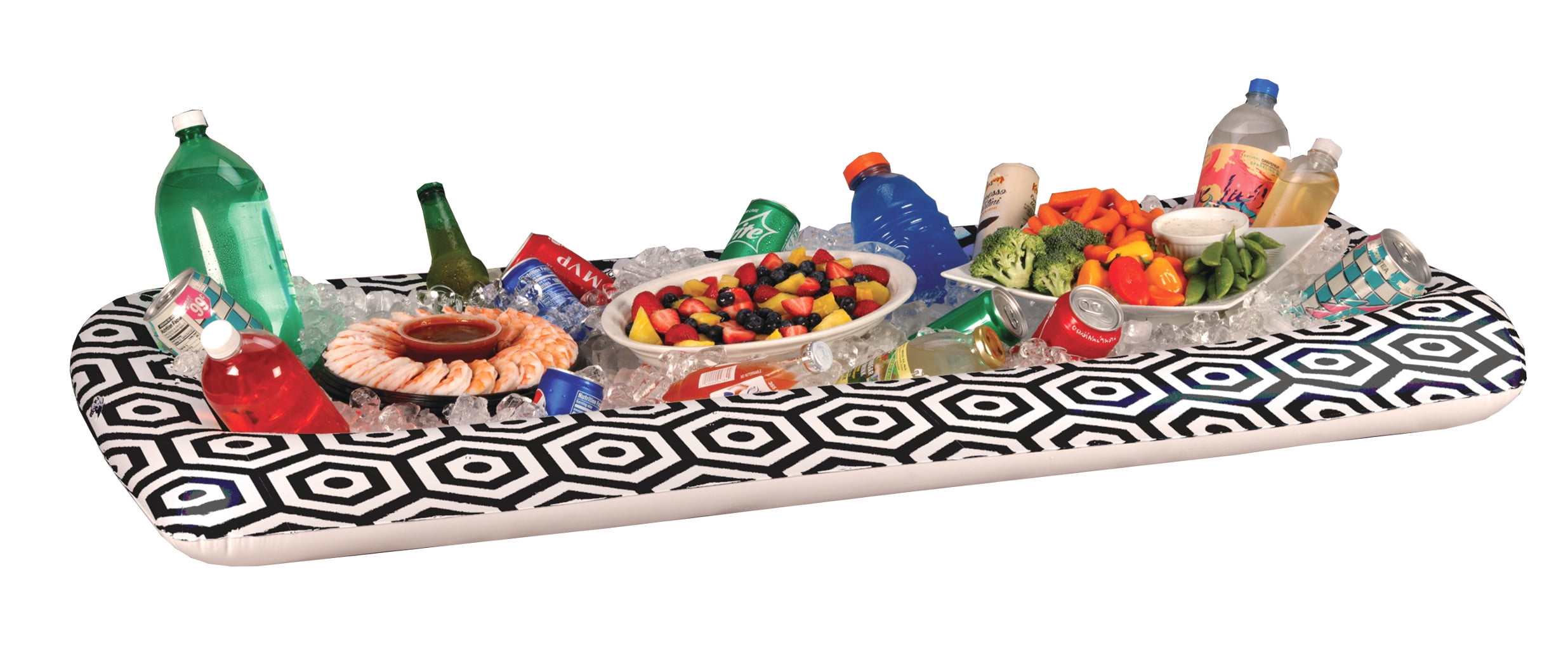 Inflatable Buffet Cooler Tray For Parties Food Drink Ice Cooler 52” x 28” Inch 