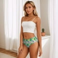 thumbnail image 5 of Womens Underwear - No Show Seamless Underwear for Women, Leaves Bird Pineapple Soft Stretch Women's Panties, Hipster Ladies Panties Breathable Bikini Underwear Briefs, 5 of 6