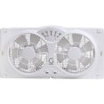 thumbnail image 3 of Ventilador Genesis Twin, reversible, de alta velocidad, con flujo de aire, blanco, 3 of 8