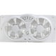 thumbnail image 3 of Ventilador Genesis Twin, reversible, de alta velocidad, con flujo de aire, blanco, 3 of 8