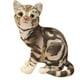 thumbnail image 2 of Fiudx Ofertas Relámpago 27Cm Lindos Gatos De Simulación Juguetes De Peluche Muñecos Suaves Rellenos Regalos De Decoración Del Hogar, 2 of 3