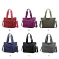 thumbnail image 2 of Minnieouse Bolso bandolera grande de nailon para mujer, resistente al agua y duradero, con múltiples bolsillos, bolso cruzado Bolsas de mensajero y de hombro Gris, 2 of 6