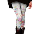 thumbnail image 3 of Bibifish Womens Yoga Pants Butterfly Print Yoga Pants High Waist Stretchy Fabric Casual Walk & Streetwear Elegant Leggings For Ladies, 3 of 5