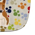 thumbnail image 3 of Pawprints Bull Terrier Red White Baby Bib, 3 of 3