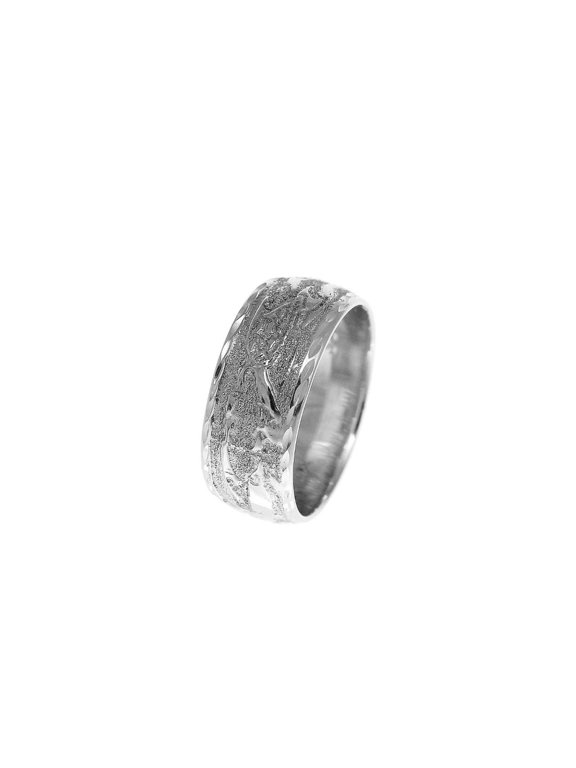 14k solid white gold 10mm custom made Hawaiian sea life turtle dolphin ring size 2.5