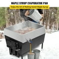 thumbnail image 2 of VEVOR Maple Syrup Evaporator Pan 30x16x9.5 Inch Stainless Steel Maple Syrup Boiling Pan with Valve for Boiling Maple Syrup, 2 of 9