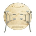 thumbnail image 3 of 36 inch WFT Series Birch Wood Round Folding Table - Rubber Edge, 3 of 5
